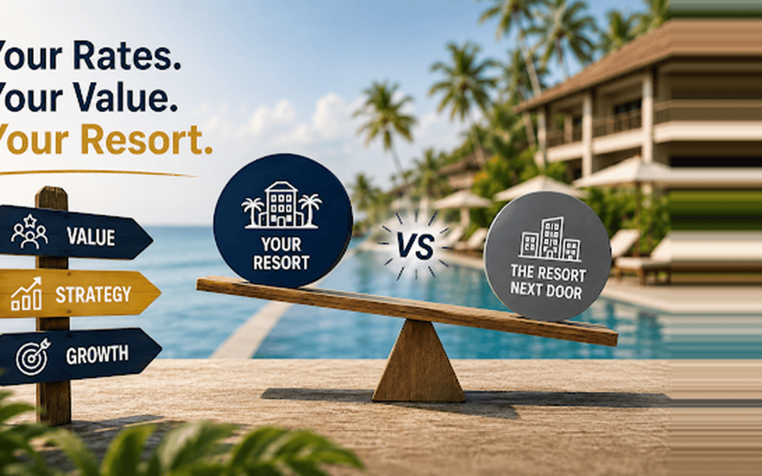 The resort next door shouldn’t decide your room rates